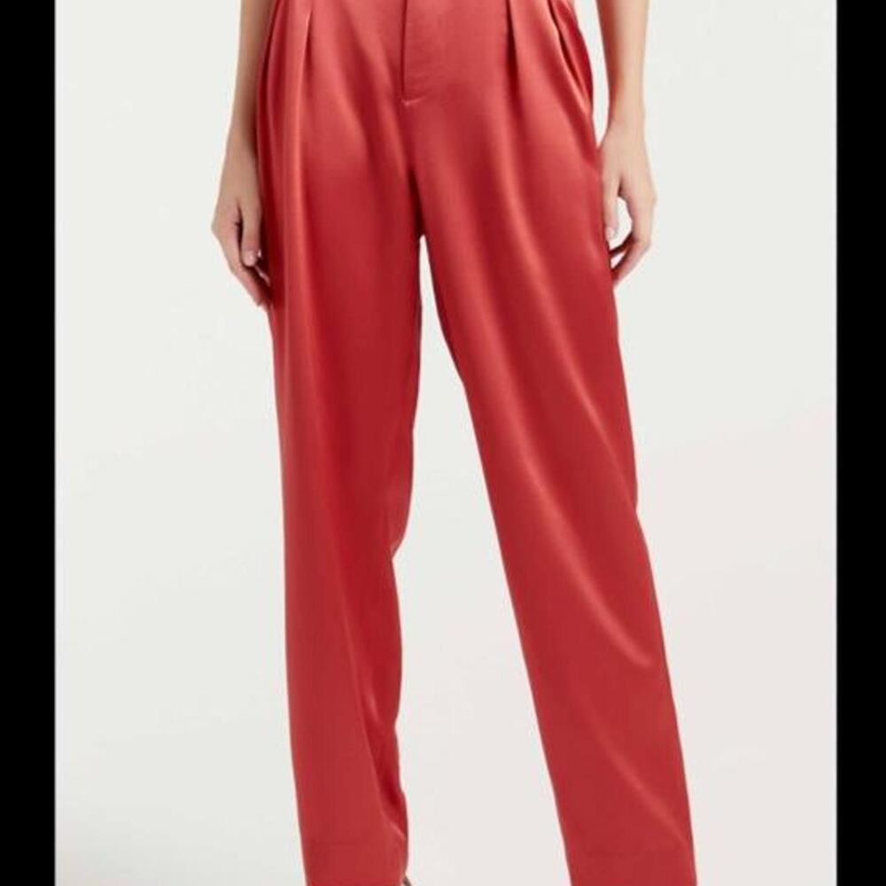 Cinq a Sept satin trousers